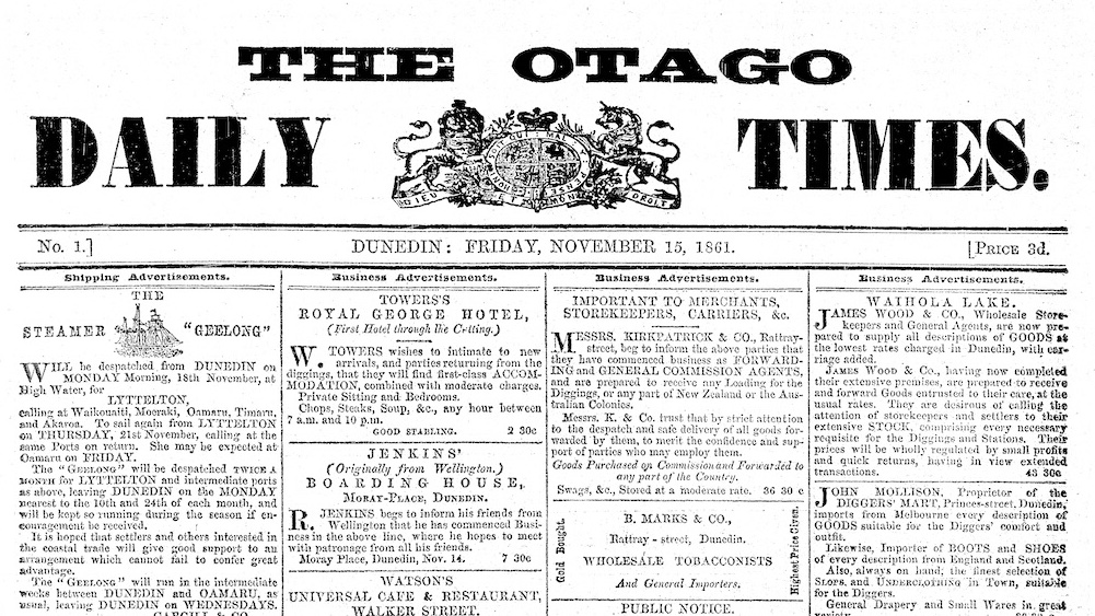 With the buy-out today of the Gisborne Herald it leaves Julius Vogel's 1861 <a href="/odtnews/">ODT - Otago Daily Times</a> as not only the longest daily publication but the last independently owned morning daily in New Zealand thanks to Smith &amp; Smith. Optima Durant! Quality Endures! #TheOddity