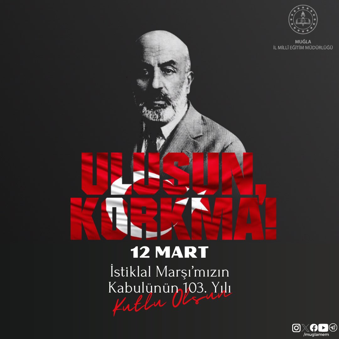 Kabaagacilkokul's tweet photo. “Allah bu millete bir daha #İstiklalMarşı Yazdırmasın!”
#MehmetAkifErsoy https://t.co/6sNoRBQiD0