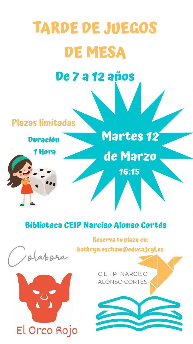 Esta tarde continuamos con la actividad de #juegosdemesa gracias a la familia del EL ORCO ROJO  que no ha ofrecido esta fantástica actividad. ♟🎲 En el cole nos encanta que las familias colaboren con las actividades del centro #GRACIAS #colaboracionfamiliacentro #talleres