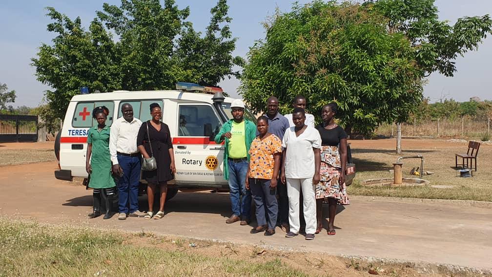Allintrade's tweet photo. Project Update!🌞Exciting news from our team! 🏥 We are thrilled to announce the successful commissioning of a 60kWp solar PV system at AyikoHospital in Northern Uganda. This project marks a significant step towards enhancing healthcare services in the region.@Rotary 🤝 https://t.co/v7nwMiKMV7