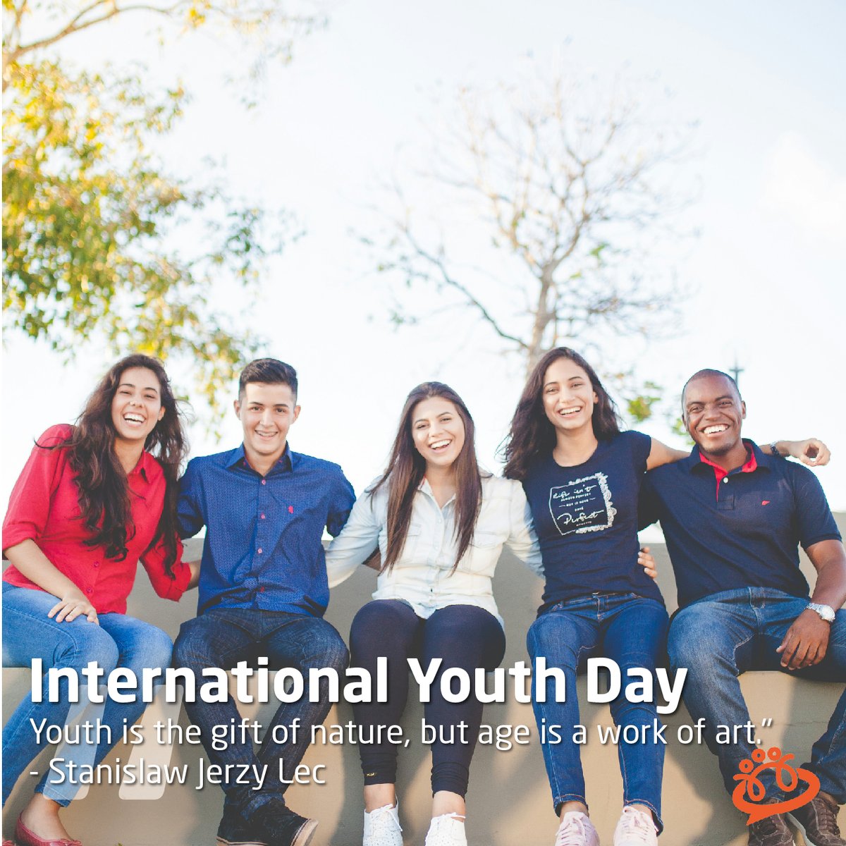 Happy Youth Day! Today, we celebrate the energy, creativity, and potential of young people worldwide. Your voices matter, your ideas inspire change, and your actions shape the future. Let's empower and invest in our youth, for they are the leaders of tomorrow. #YouthDay2024