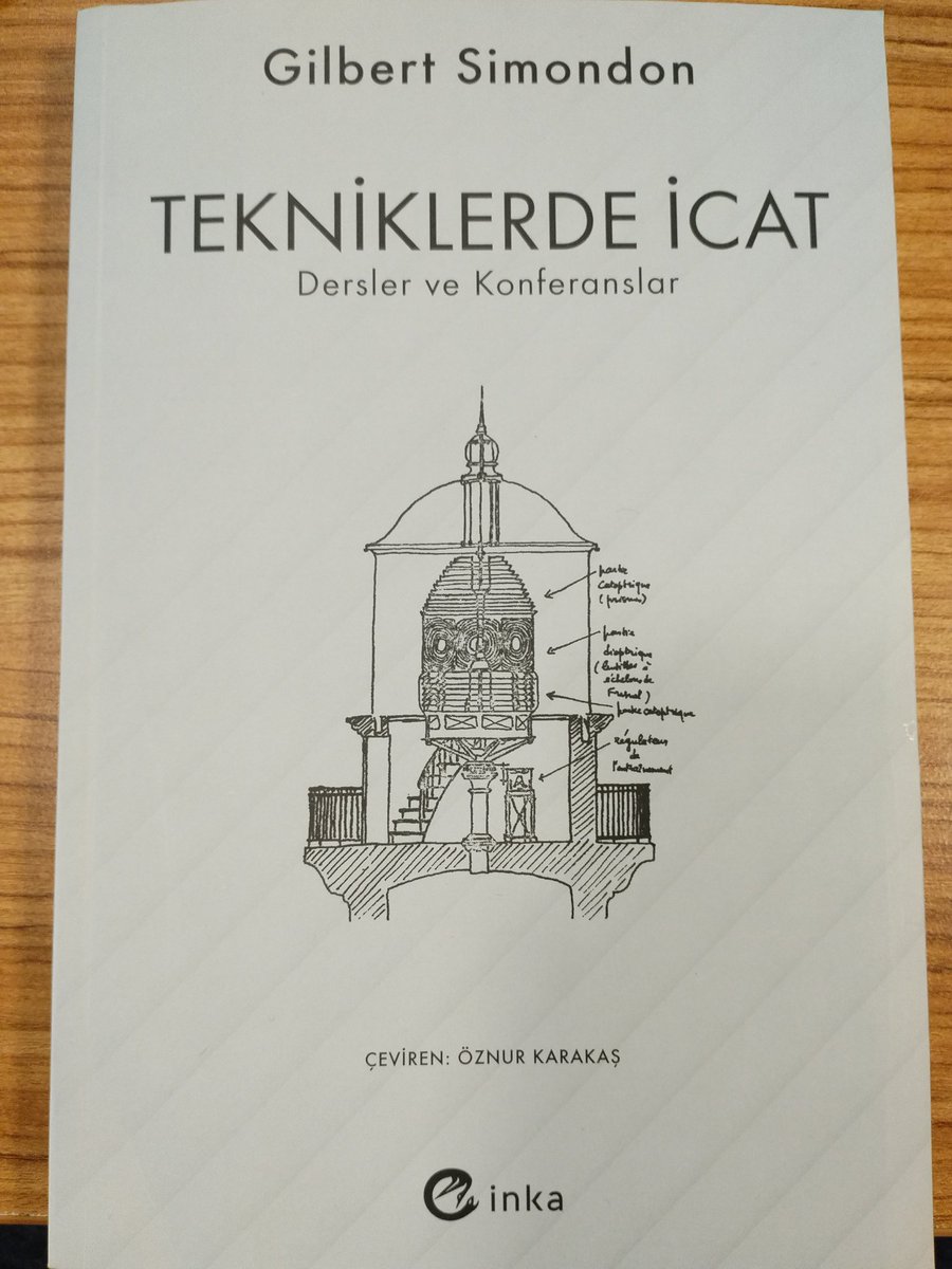 jnpatocka's tweet photo. Gilbert Simondon'un Tekniklerde İcat dersleri @oznurkarakas 'ın emekleriyle sonunda Türkçede. Okuru bol olsun #teknolojifelsefesi #simondon https://t.co/h8ulhBwTW6