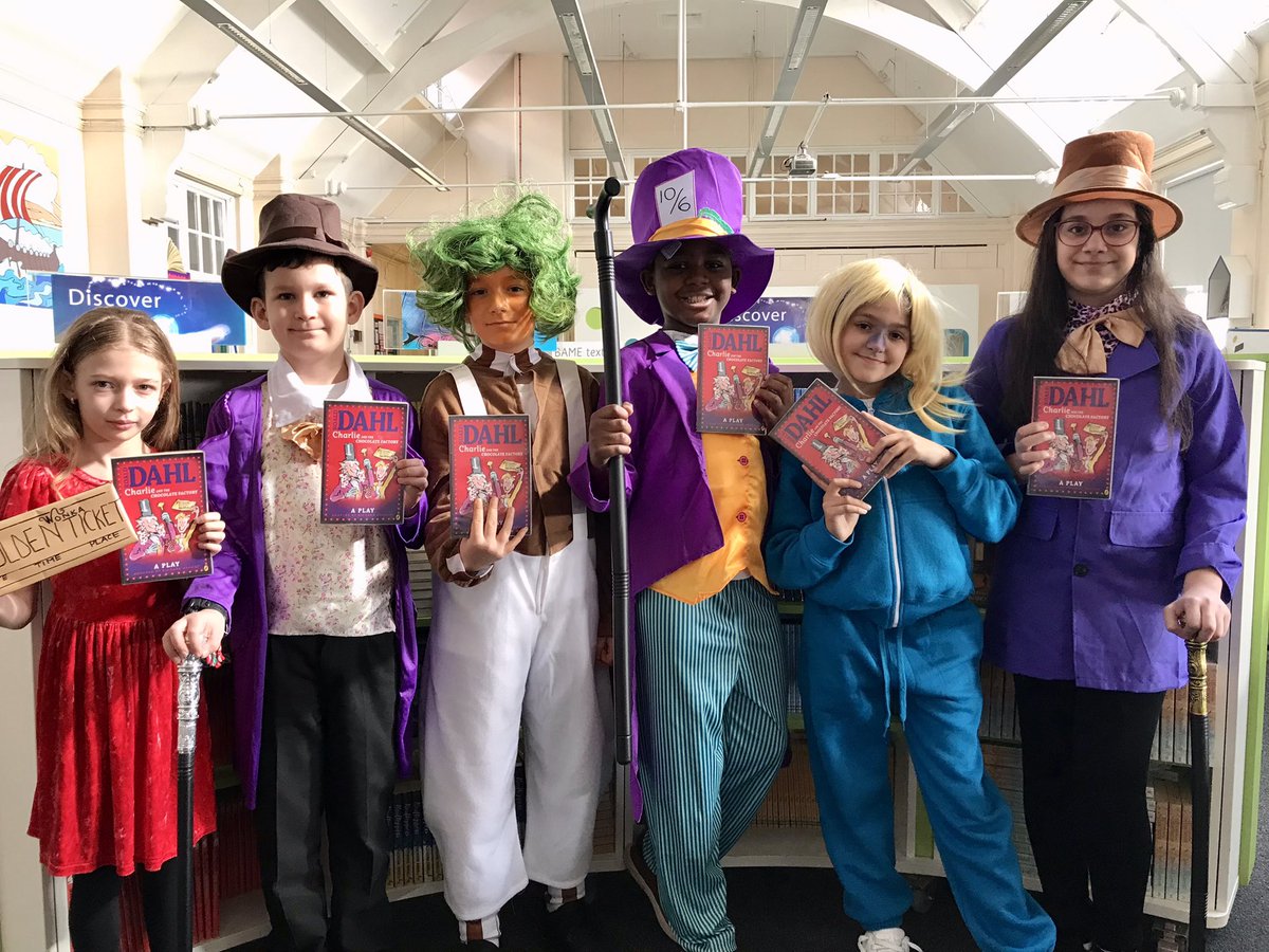 Willy Wonker made multiple appearances at our World Book Day today. What is your favourite  <a href="/roald_dahl/">Roald Dahl</a> book? 📕