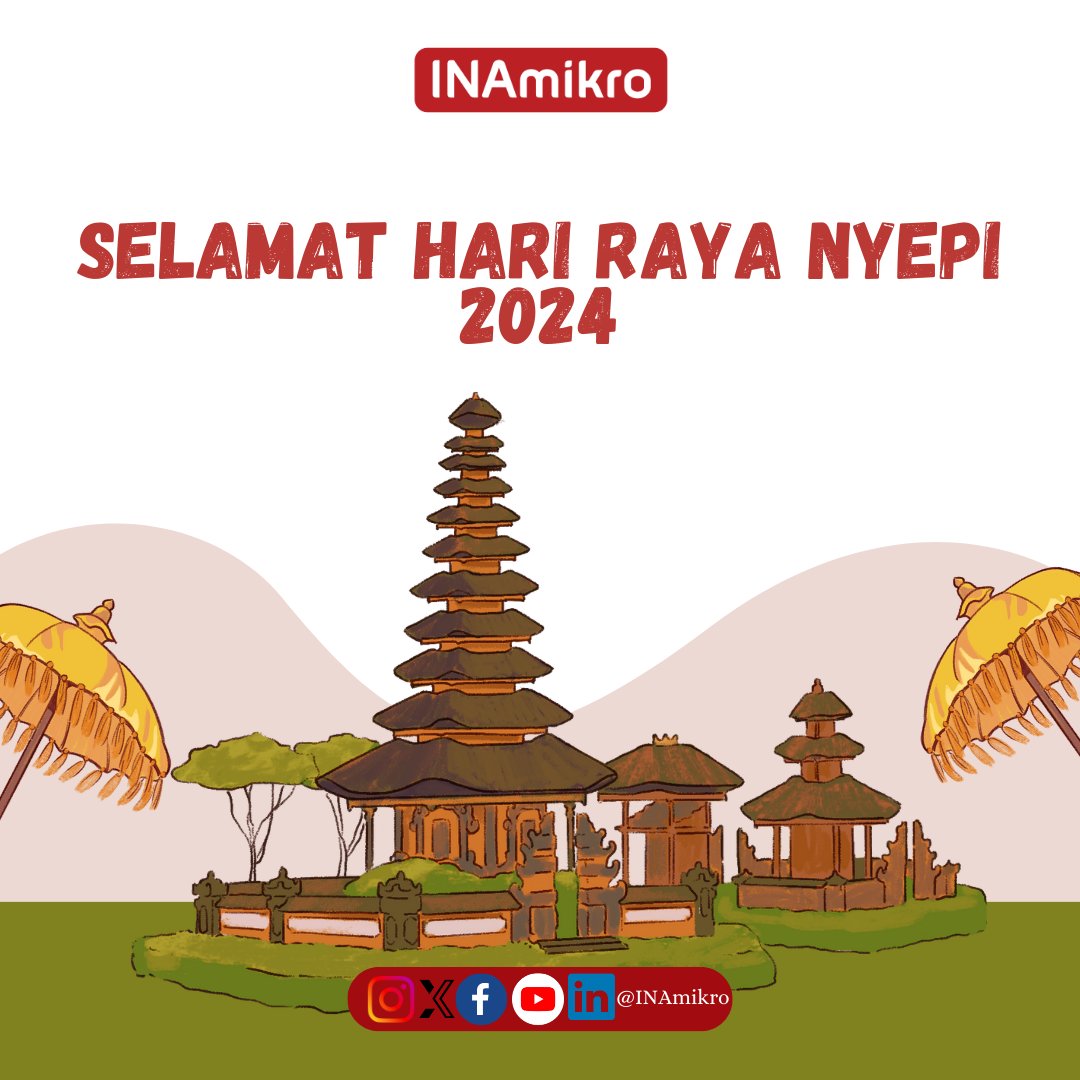 Selamat Hari Raya Nyepi Tahun Baru Saka 1946 kepada seluruh umat Hindu di Indonesia!