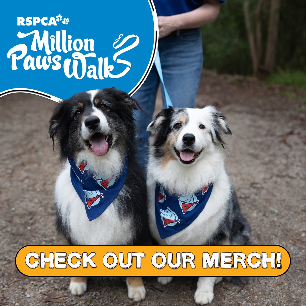 It’s fashion darrrling💃 Who’s going to rock a head-to-toe Million Paws Walk ensemble at this year's Million Paws Walk event?👕🧢🐶 The official 30th Anniversary Collection has just dropped, and it's looking more pawesome than ever!🐾❤️ 🛍️Shop the range👉bit.ly/3vevfQr