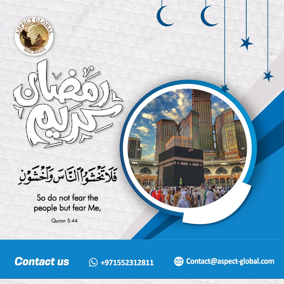 AspectGlobal_RE's tweet photo. Happy Ramadan, to all the Muslims.
يا أَيُّهَا الَّذينَ آمَنوا كُتِبَ عَلَيكُمُ الصِّيامُ كَما كُتِبَ عَلَى الَّذينَ مِن قَبلِكُم لَعَلَّكُم يتَتَّقونَ
"O you who have believed, decreed upon you is fasting as it was decreed upon those before you that you may become righteous." https://t.co/5F4EhmU0Wg