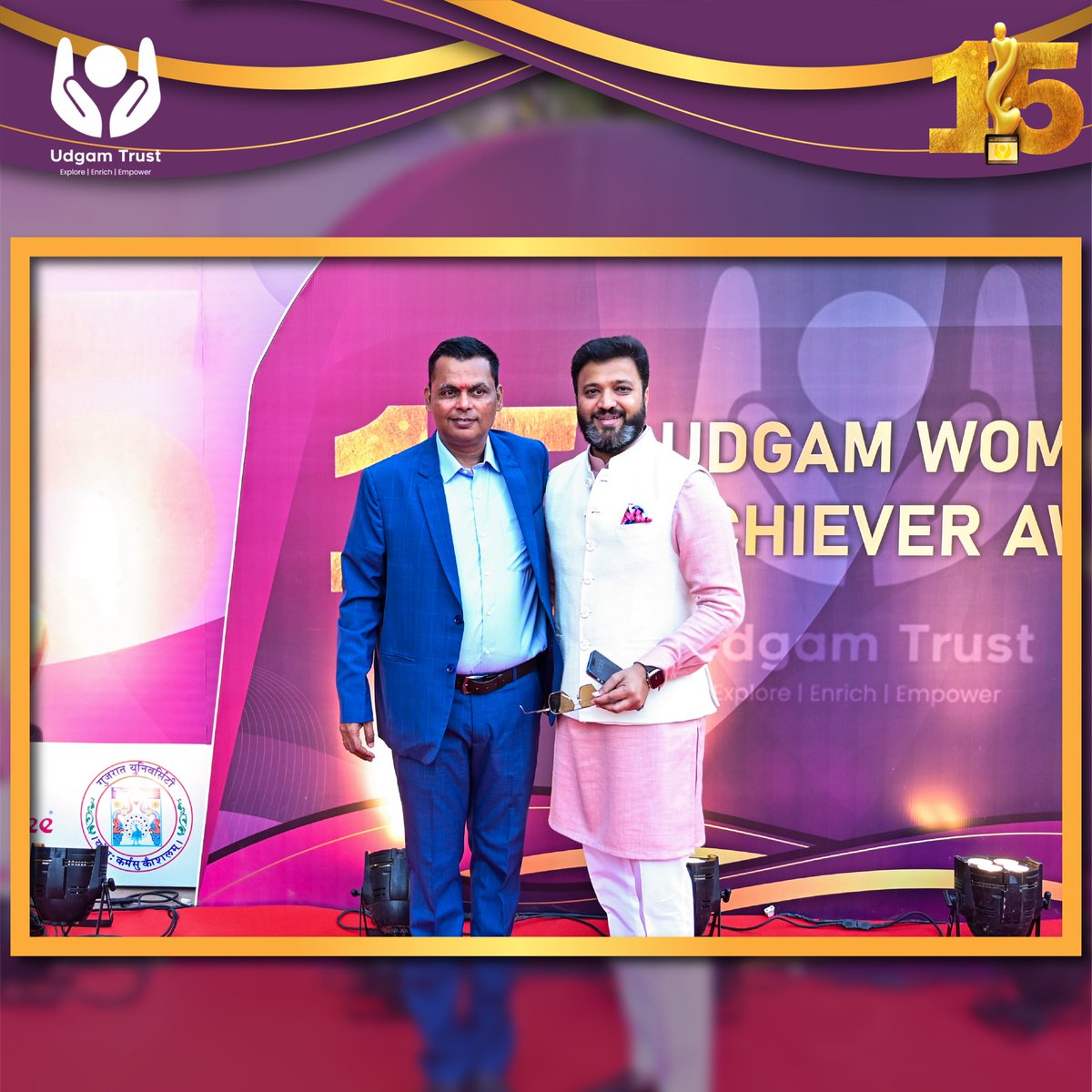 udgamtrust's tweet photo. Moments worth remembering from the 15th edition of the Udgam Women’s Achiever Awards ceremony. https://t.co/DWOsX02NWz