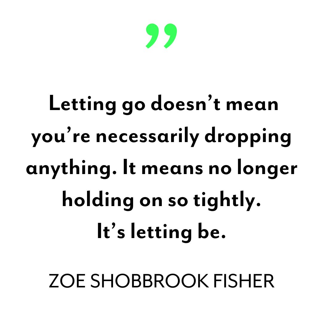 Mindfulness teacher Zoe, (@gomindfully) reminds us that letting go is more about letting be. Read more on the subject from Zoe: gomindfully.org/getting-out-of… #LetGo #LookForward #NewBeginning