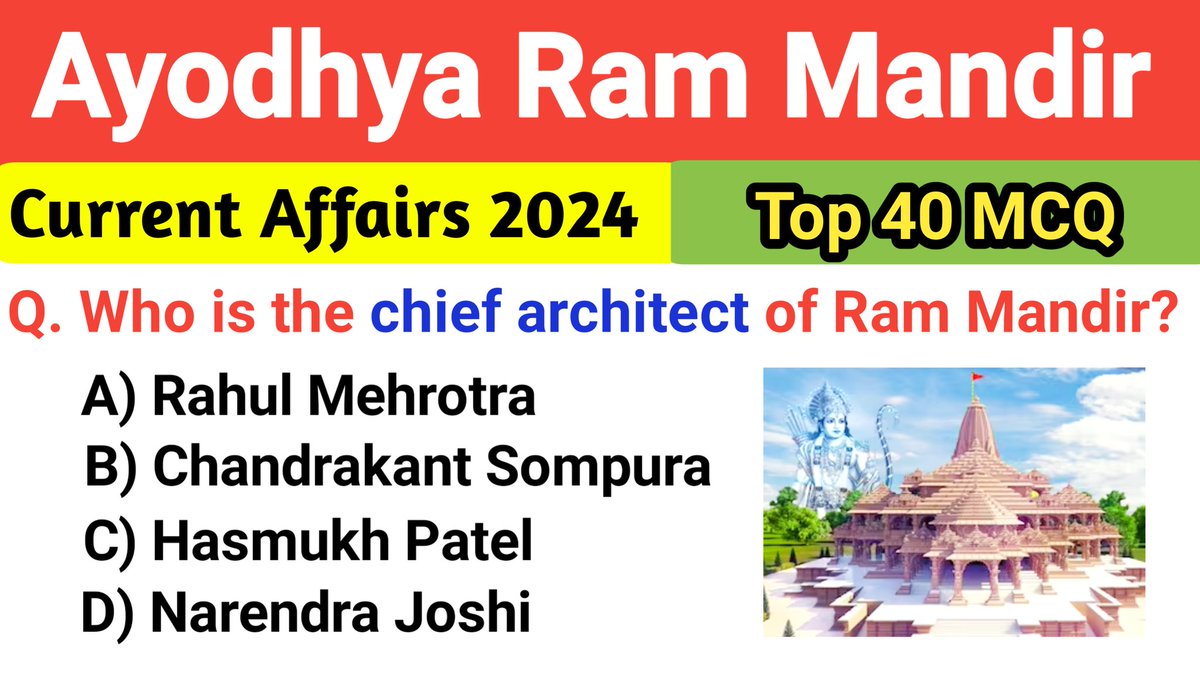 SujoyMitra87's tweet photo. Complete gk video of Ayodhya Ram Mandir! https://t.co/Ho8tW0O1G1 https://t.co/c2LKvWKzff