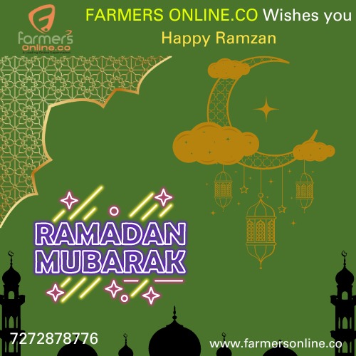 Let  the Spiritual Light of Ramadan  illuminates your path  and guide towards righteousness.
Wish You a ' Very Happy Ramazan '.
#farmersparivar #whitebirdfarmers #farmersonline #ramdan2024 #ramdankareem #ramdanmubarak #RamadanMubarak #ramadankareem #ramadangift #ramdan #Ramadan