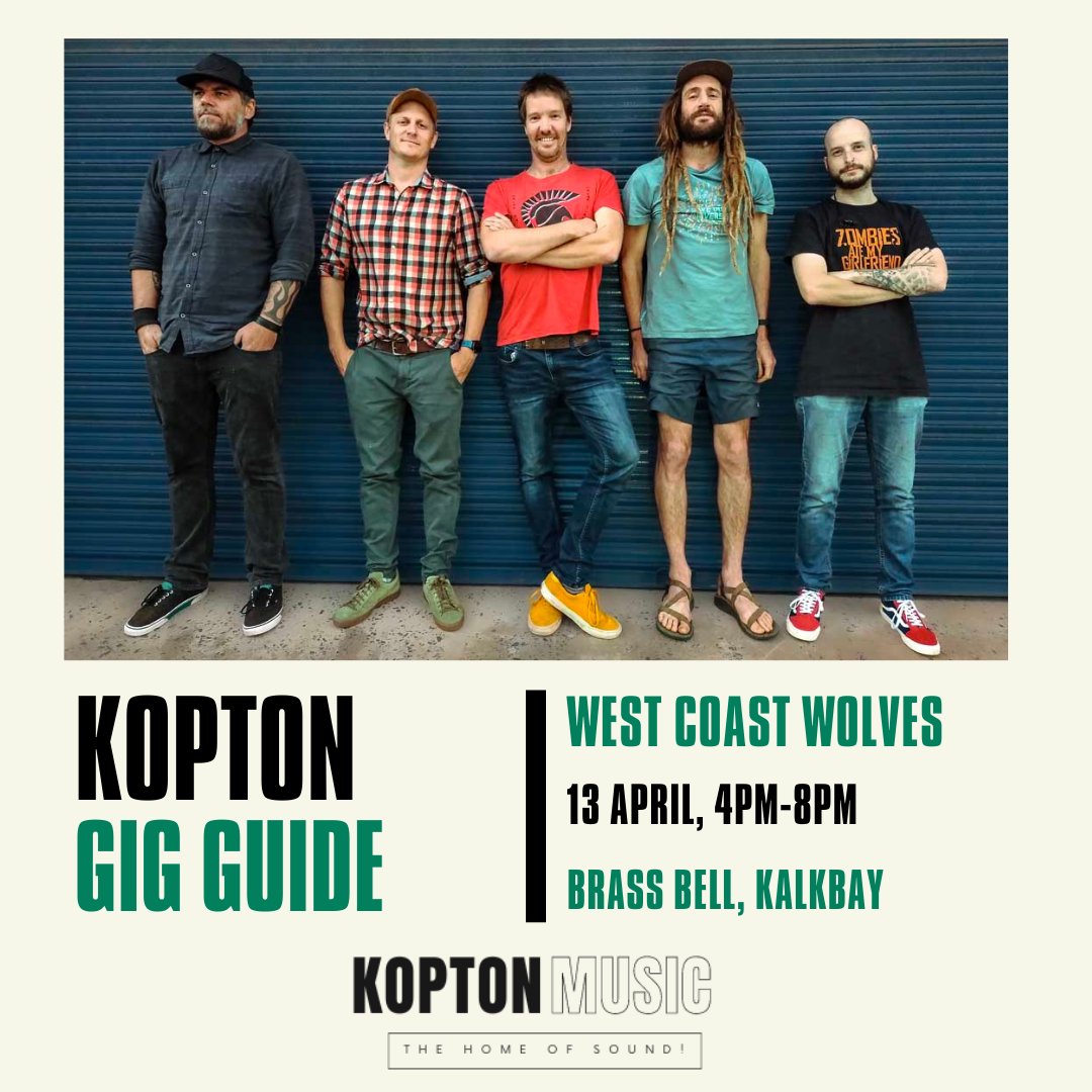 It’s official!🐺🇿🇦🔥The Wolves launch their album on the 13th in Kalkbay next month!🎟️ 🌻 Tickets & streaming link here: linktr.ee/koptonmusic

#koptonmusic #folk #indie #newmusic #indiefolk #southafricanmusic #musicpublisher #kalkbay #westcoastwolves #band#katemiddleton #Liesl