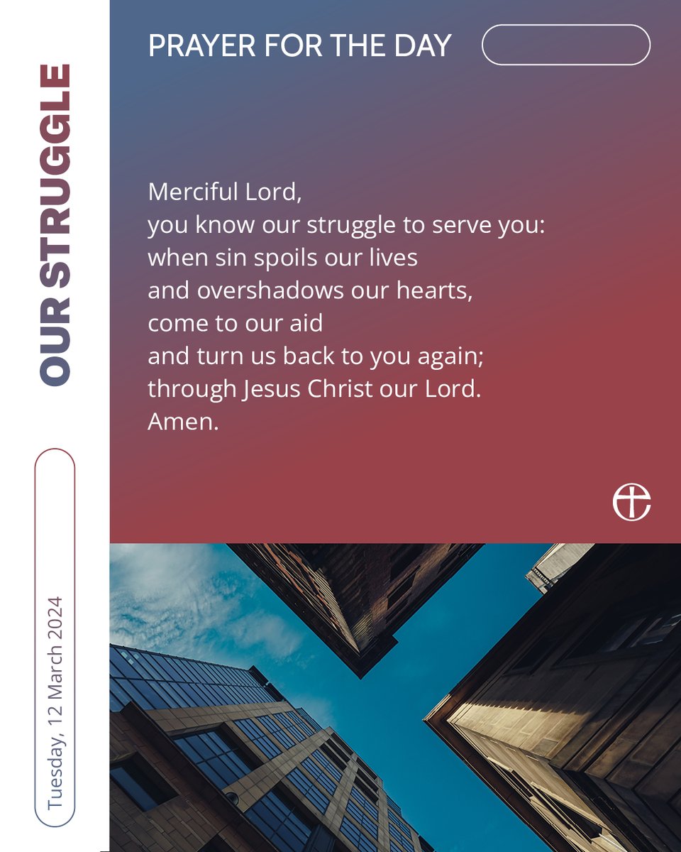 Have you prayed using the audio version of today's prayer? Go to cofe.io/TodaysPrayer to learn more.