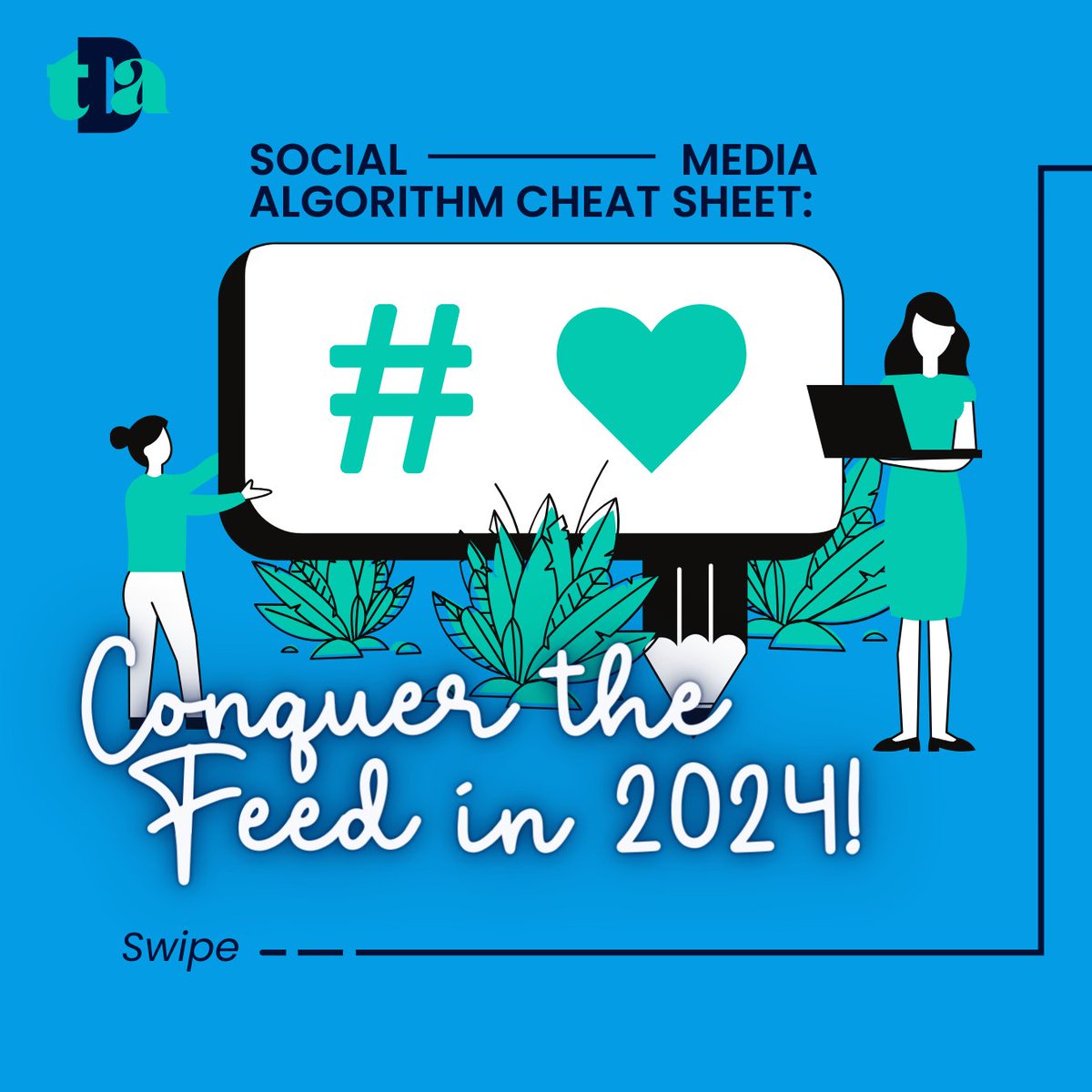 disrupt_agency's tweet photo. Conquer the feed like a social media maestro! Thread: Algorithm tips, engagement hacks, hashtag secrets - it's all here! π₯
#GetSeen #AlgorithmDecoders #TDATips #TheDisruptAgency #SparkDisruptIgnite https://t.co/B32FzbvTjK