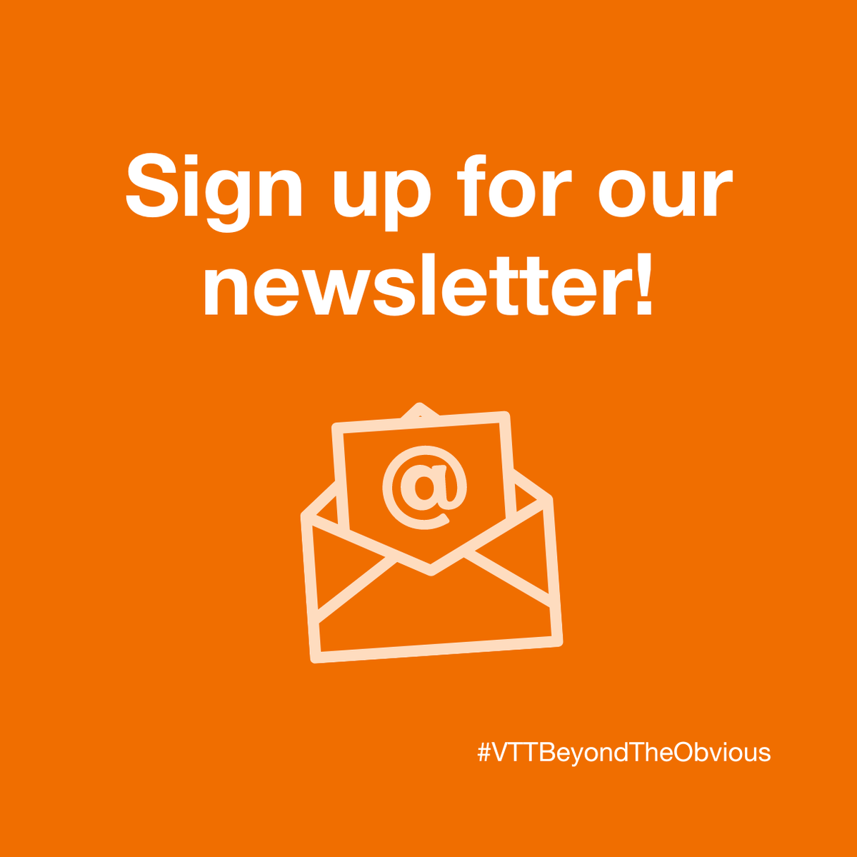 Ready for some good news? 🌤️✉️

Subscribe to our newsletter for your monthly dose of exponential hope and innovation straight from the forefront of scientific research in Finland!

📬 hubs.ly/Q02nVF4N0