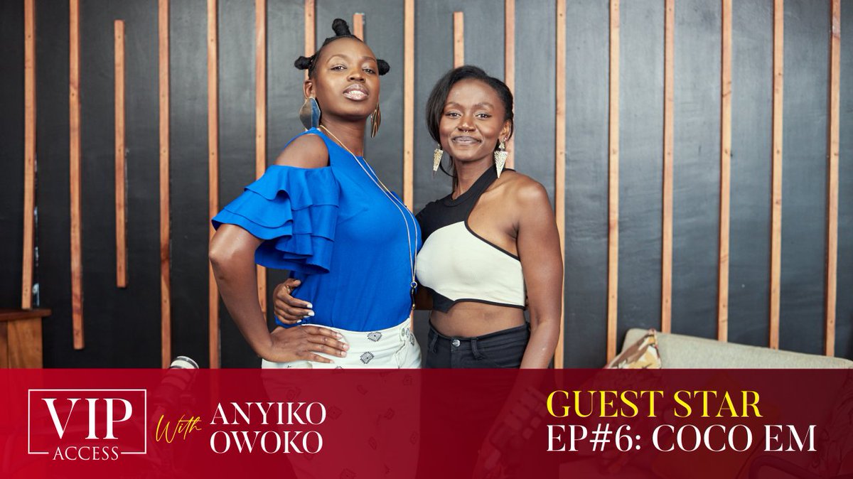 anyikopr's tweet photo. Top of the Morning Beautiful People🌞It's Tuesday, which means a new episode of #VIPAccessWithAnyiko is OUT NOW! On this feature, we bring you Nairobi-based DJ & producer @coco_em 🇰🇪 who is no stranger when it comes to taking over dance floors...
1/2 https://t.co/3xXL0SU0aq