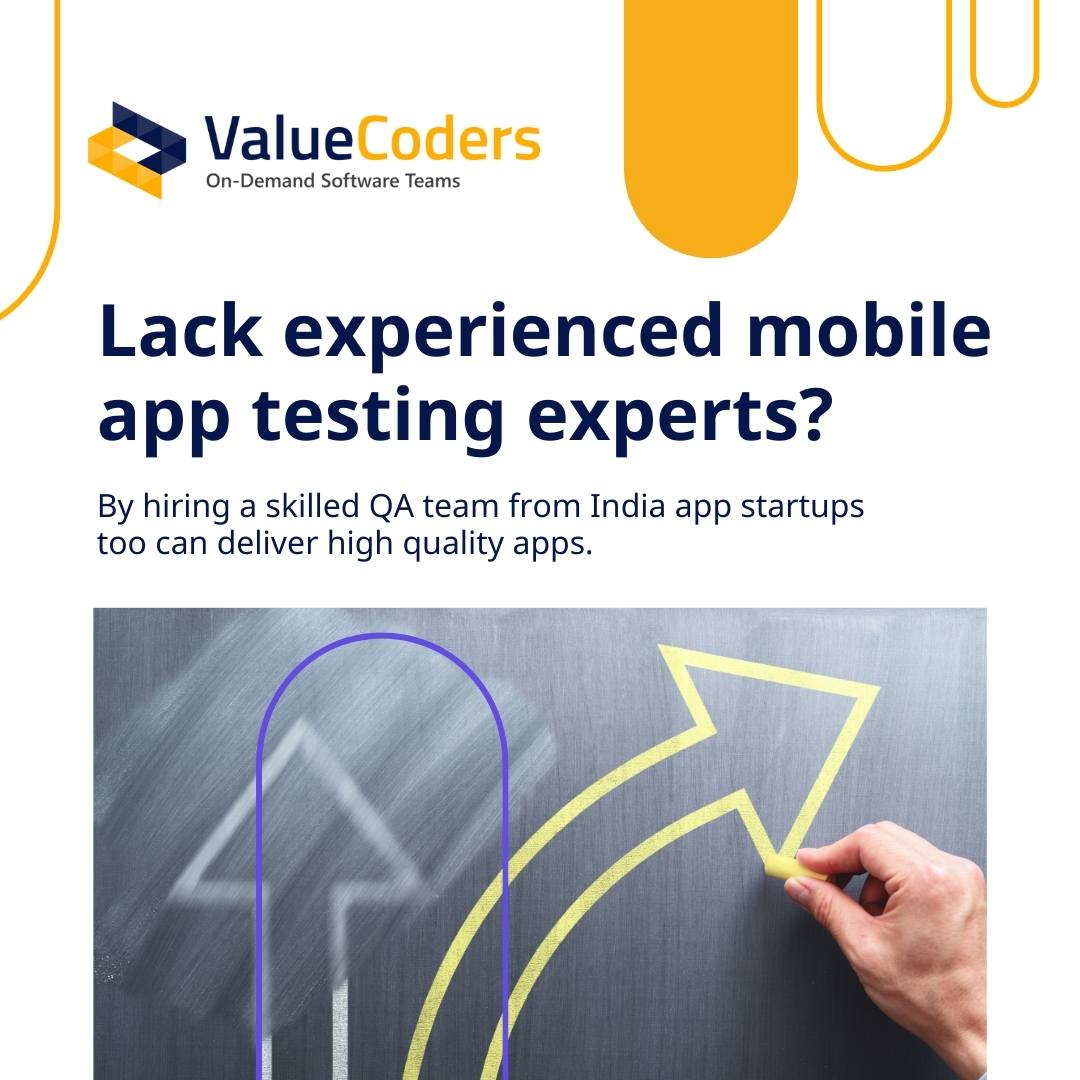 ValueCoders's tweet image. Struggling to find skilled mobile app testing experts? Our Indian teams ensure top-notch testing covering functionality, usability, performance, and security. Connect with us at valuecoders.com/mobile-app-tes…
#AppTesting #MobileAppTesting #QualityAssurance #ValueCoders