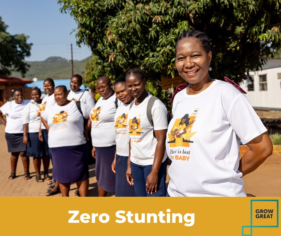 growgreatza's tweet photo. In the pursuit of our goal to mobilise South Africa and halve stunting in young children by 2030, to date, we've successfully trained over 2,900 community health workers, monitored the growth of over 160,000 children, and provided support to over 80,000 pregnant women. #GrowGreat https://t.co/oFOrZNWNmQ