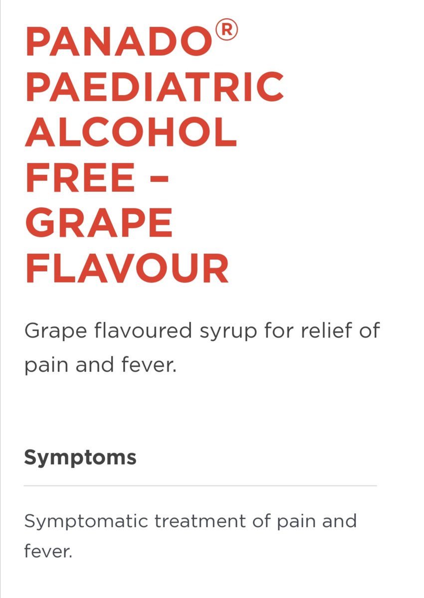 @expressoshow Alcohol free 
It's great choice for me as it has great taste, easily accessible, affordable and it relief pain and fever 
#PowerToFightPain 
#PanadoSA 
#ExpressoShow