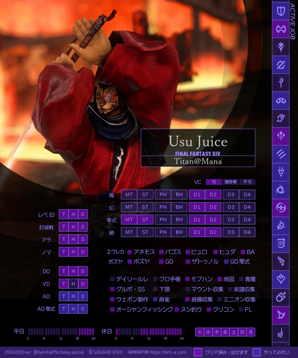 ゆずケモ/Usu Juice tweet media