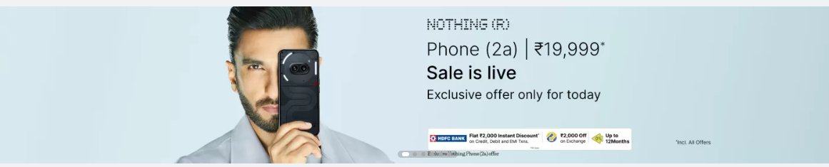 Vive3k's tweet photo. @Flipkart @nothingindia @nothing Nothing sale is not activated. https://t.co/jVPfBi9Ll2