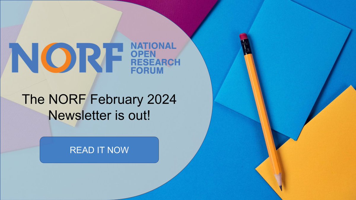 The most recent issue of the @norfireland newsletter has news of Love Data Week event recordings, the recent MOSS-I project workshop and we share an exciting list of upcoming events. Access it here: mailchi.mp/b03eadcd31a7/n… #OpenResearchIE #openscience