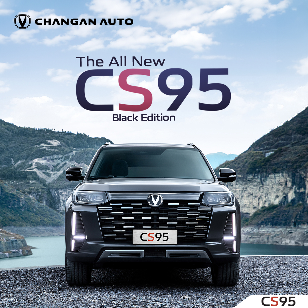 ChanganQatar's tweet photo. Dominate the roads of Qatar with the awe-inspiring presence of the #Changan #CS95 #BlackEdition #SUV and turn heads wherever you go! Book yours today! https://t.co/ruVmVTND4G