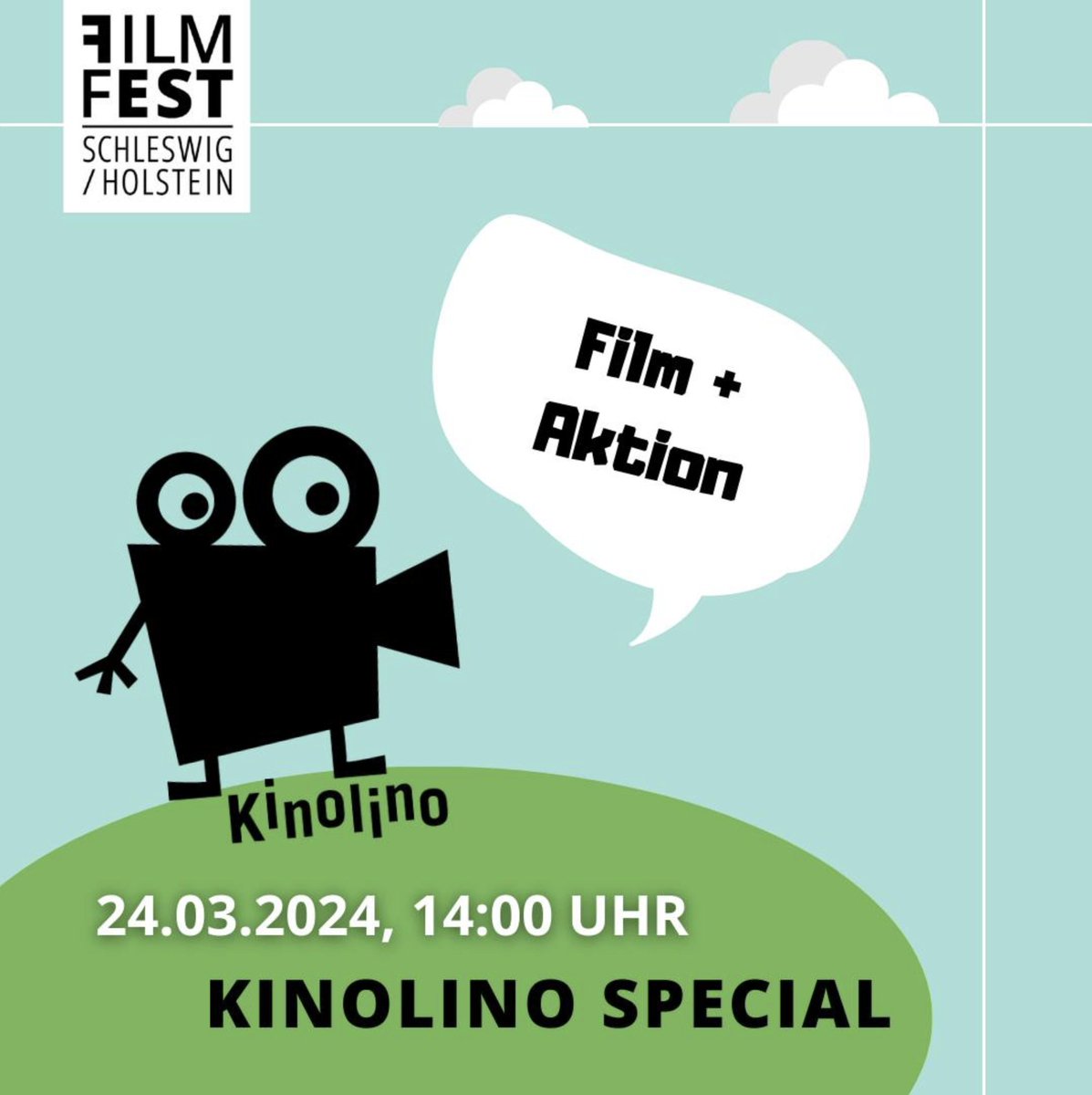 FilmfestSH's tweet photo. Seid ihr ready für unser #Kinolino-Special? 
Wir zeigen euch ausgewählte #Kurzfilme für Kinder ab 4 Jahren. 
Anschließend gibt es Musik - mit Instrumenten oder Alltagsgegenständen. Das wird ein Spaß! 

24.03. ab 14:00 im #KulturForum in der Stadtgalerie Kiel

#FilmFestSH2024 https://t.co/qRv4R5aiLC