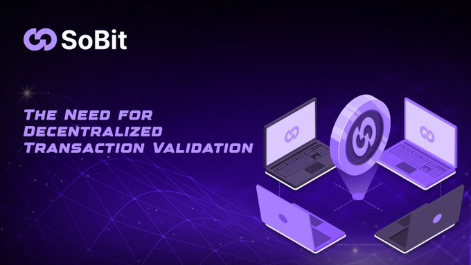 Sobit_Bridge_'s tweet photo. ⚡️SoBit strides forward to meet the demand for decentralized transaction validation.

🌉We are embracing the future of DeFi and bridging the gap with SoBitBridge.

#SoBitBridge #Web3 #DeFi #SoBit #SOBB https://t.co/wiABa4Hwnk
