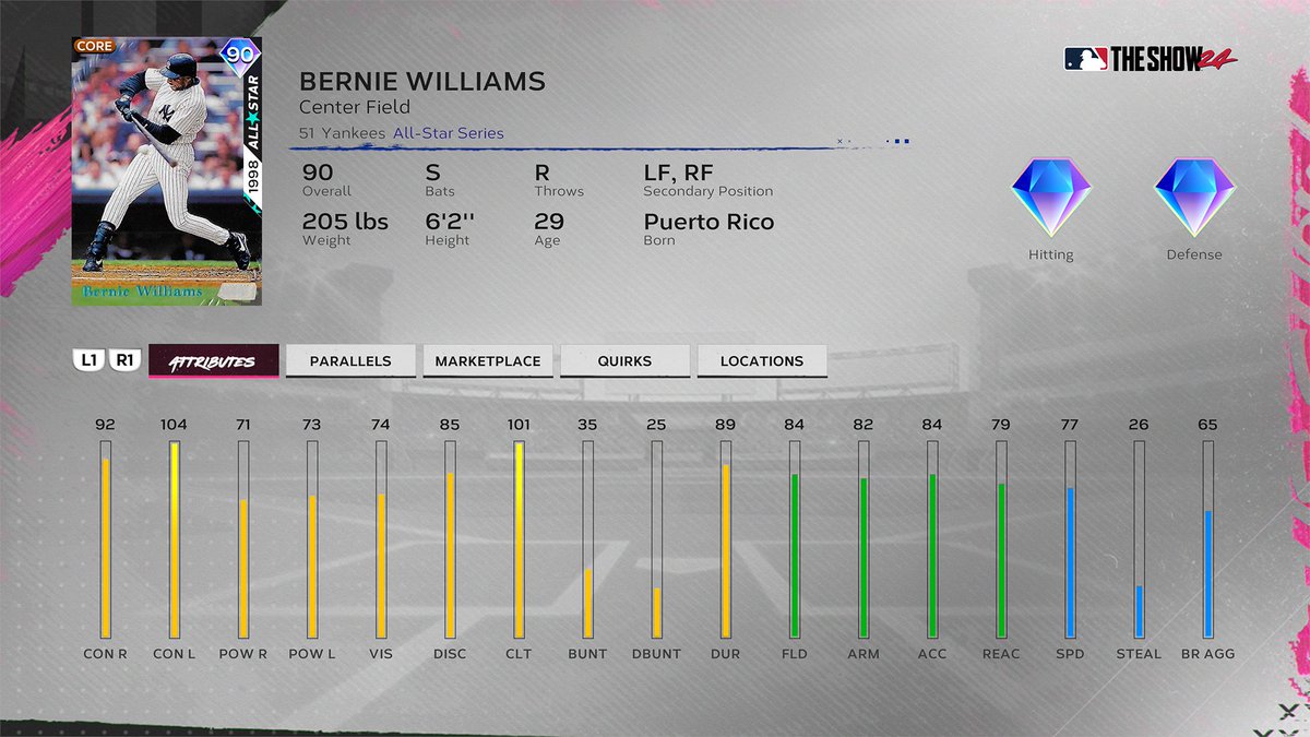 Bernie Williams (@bw51official) on Twitter photo Hey Gamers! I'm so honored and excited to be a Legends player in the new <a href="/MLBTheShow/">MLB The Show</a> which is out this week. Enjoy! #mlb #Yankees Hey Gamers! I'm so honored and excited to be a Legends player in the new <a href="/MLBTheShow/">MLB The Show</a> which is out this week. Enjoy! #mlb #Yankees
