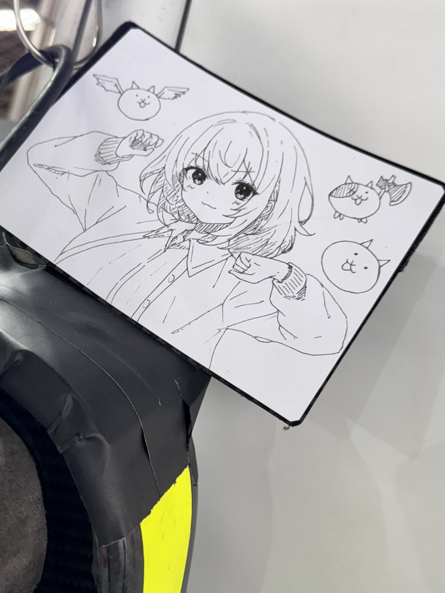 スーパーフォーミュラ画伯選手権 開催しますか… #ponos #にゃんこ大