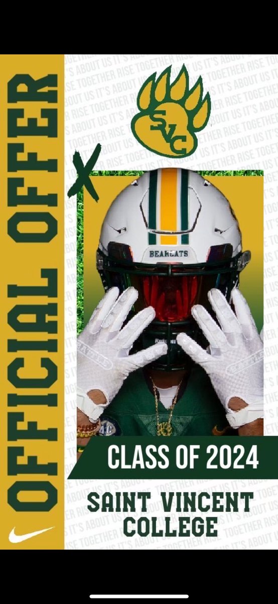 alejandro “speedy” navas🎭 (@thatkidale10) on Twitter photo Blessed to receive my first offer from Saint Vincent 🐻<a href="/DwightCollinsJr/">Dwight Collins Jr.</a> @SVC_Football <a href="/CoachSmetanka/">Aaron Smetanka</a> <a href="/FHS_Nation/">Freedom Football Orlando</a> <a href="/JoeSaragusa/">Joe Saragusa</a> #AGTG Blessed to receive my first offer from Saint Vincent 🐻<a href="/DwightCollinsJr/">Dwight Collins Jr.</a> @SVC_Football <a href="/CoachSmetanka/">Aaron Smetanka</a> <a href="/FHS_Nation/">Freedom Football Orlando</a> <a href="/JoeSaragusa/">Joe Saragusa</a> #AGTG