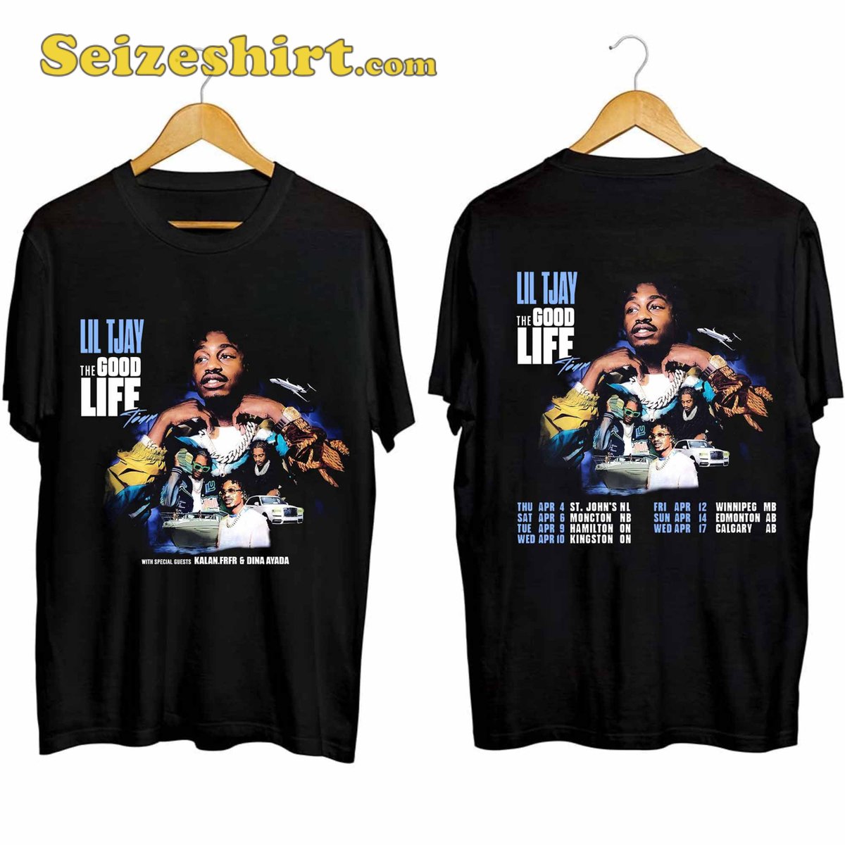 seizeshirt's tweet photo. Lil Tjay Concert 2024 Good Life Tour Shirt 
https://t.co/GfpVCtrDbZ 
More Lil Tjay Shirts you can choice on https://t.co/Tj89B8uaL5.
#Music #Rapper #HipHop #TJ #GoodLifeTour #Seizeshirt https://t.co/itD8j7AXJ9