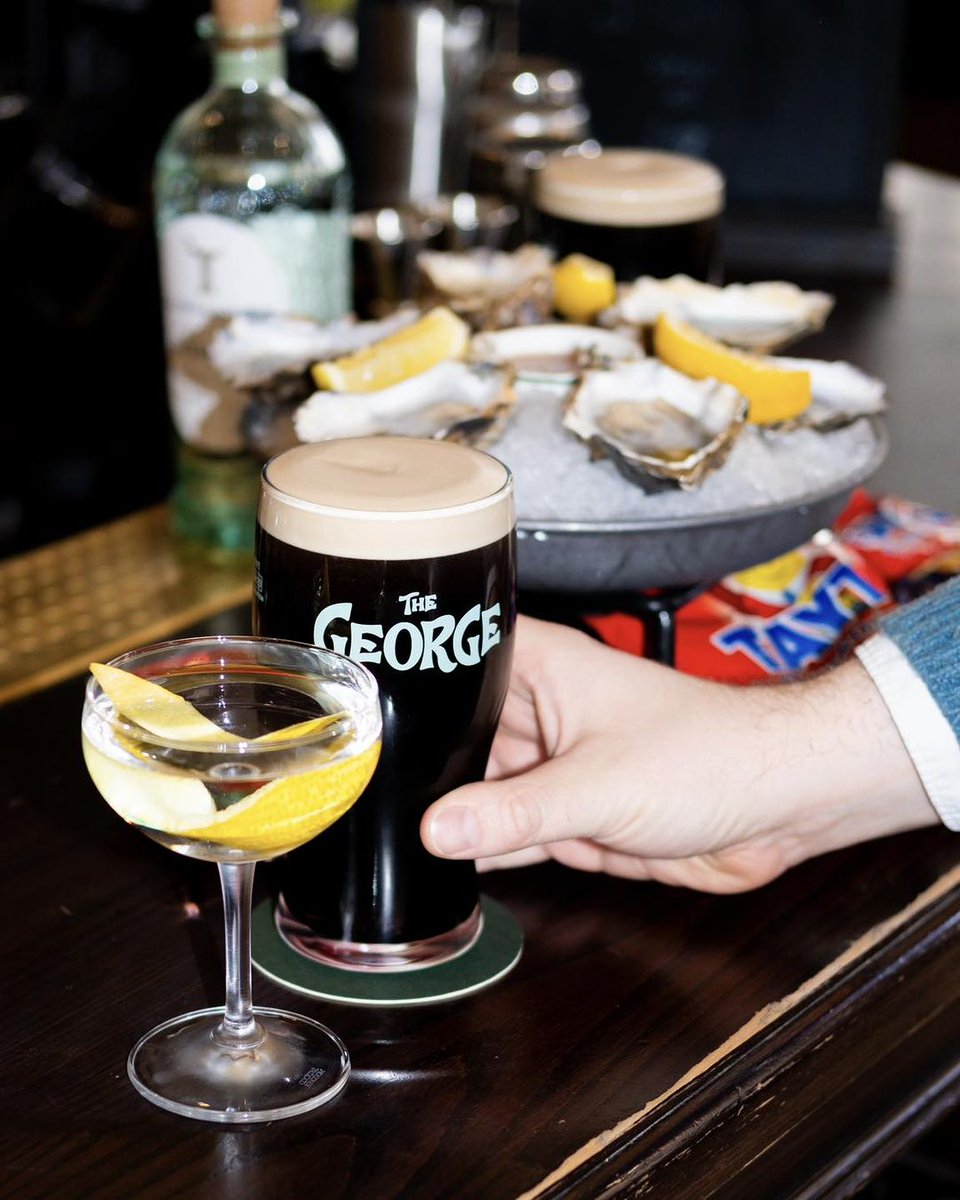 Celebrate St Patrick's Day this weekend ☘️ Pick a perch on nearby Piccadilly to enjoy the festivities of London's annual parade from 12pm on 17th March. Then, head to The George and get your Guinness fix, before settling in for some live Irish traditional music 🎻