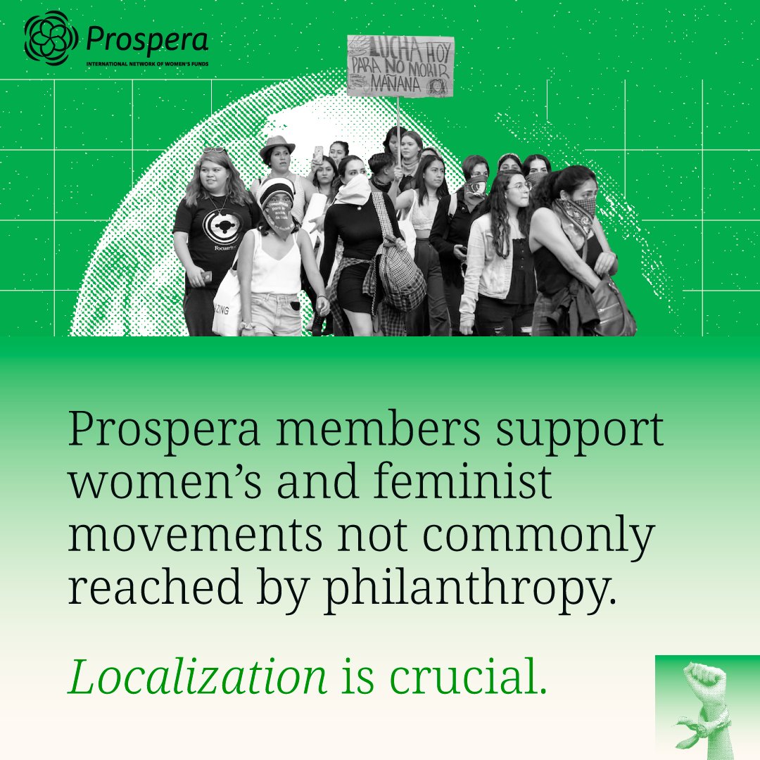 🌍 Women’s and Feminist Funds are uniquely positioned within the philanthropic ecosystem. Our proximity and understanding of local contexts enable us to center on the agency and needs of feminist movements working for a lasting impact on the ground. #FeministFunding