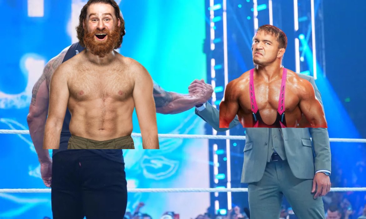 Sami really is The Honorary Uce #WWERaw <a href="/WWEGable/">Chad Gable</a> <a href="/SamiZayn/">Sami Zayn</a>