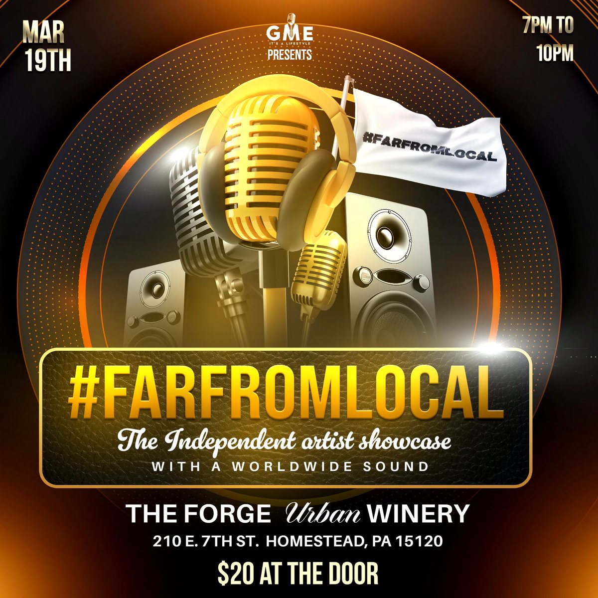 Square1Nation's tweet photo. The showcase that you don't want to miss!!!! #indie4life #GME #FARFROMLOCAL https://t.co/n6jofHQLvd