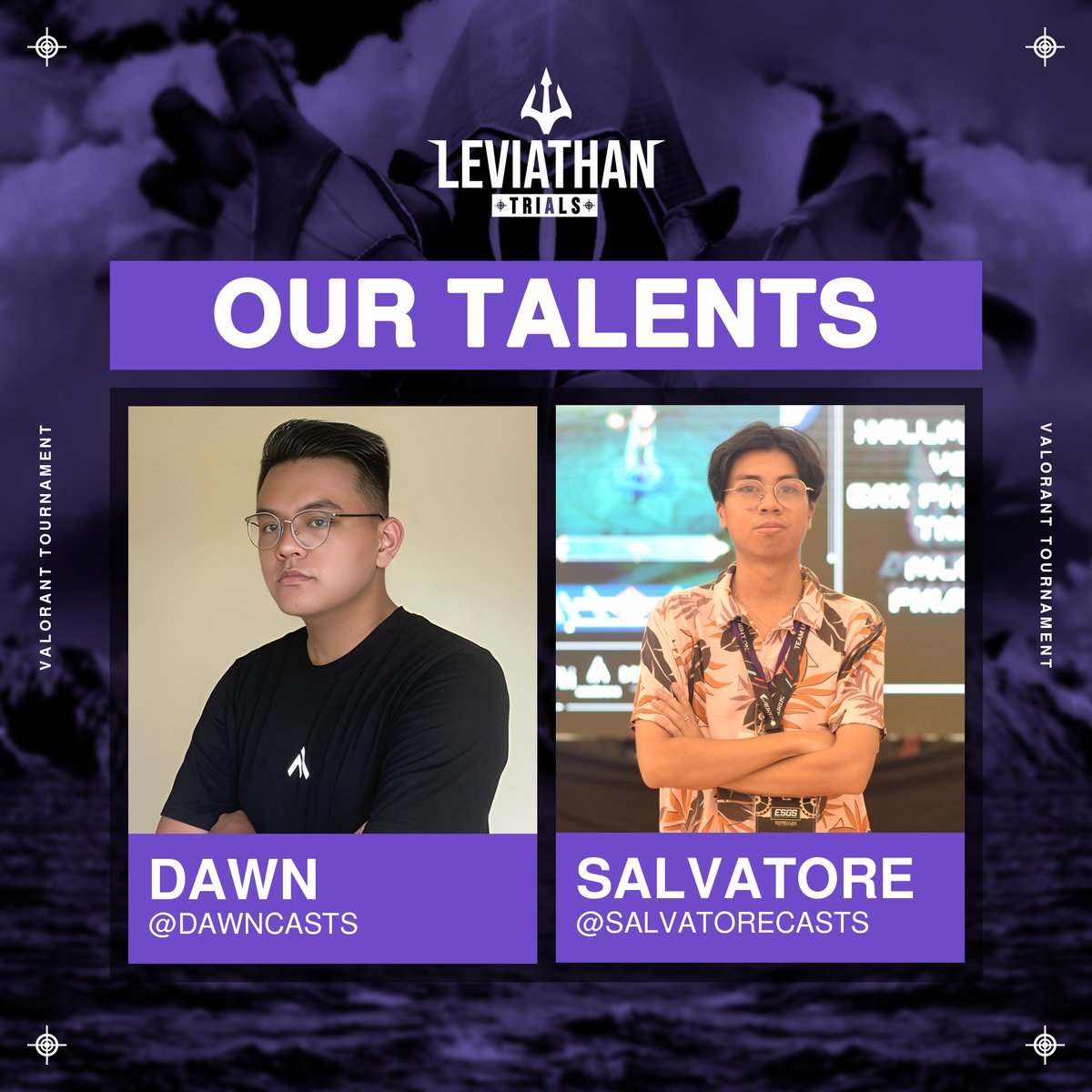 NaosEsports's tweet photo. Introducing the Leviathan Trials - A one-day VALORANT tournament hosted by NAOS Esports. Register now at @naosarena 

When: March 20, 2024
Registration: March 12 - 20, 2024
Prize pool: ₱24,000
Format: BO1 series, BO3 finals

** 1 Pro-player per team only

#NAOStheTime #TheTrials https://t.co/w6TysOkbPH