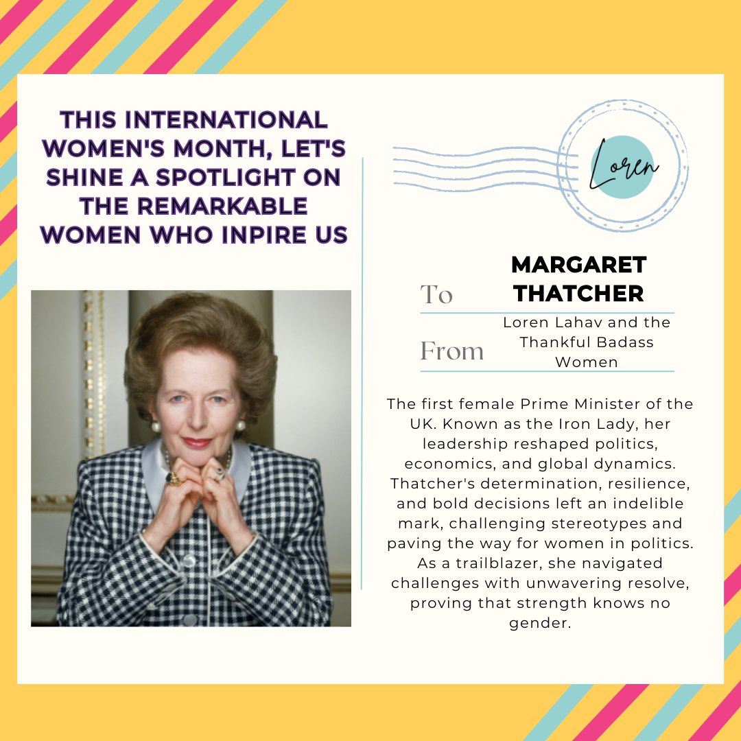 🔥 Margaret Thatcher: UK's 1st female PM, the Iron Lady who reshaped politics! Her bold conservatism and economic reforms left an enduring mark. A trailblazer unyielding in the face of challenges. Here's to a fearless leader who inspires strength and conviction! 🌍💙