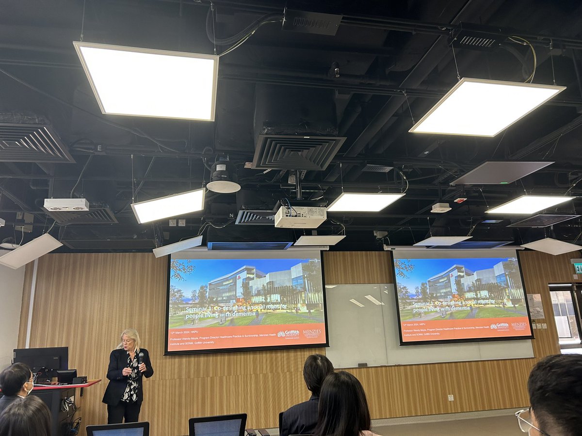Great research seminar about dementia in PolyU!