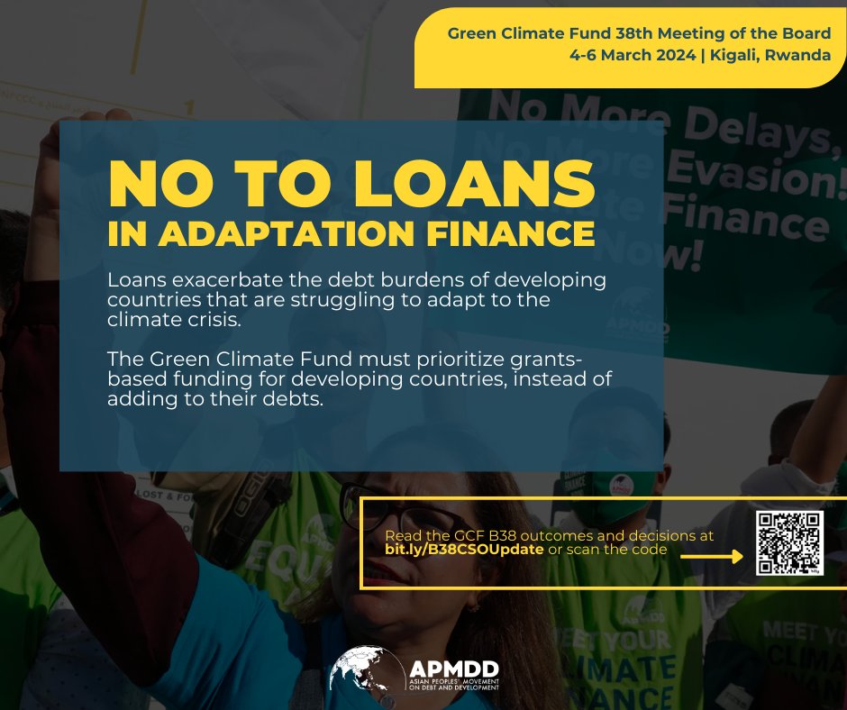 The Green Climate Fund held its 38th Board Meeting last week and approved 11 funding proposals. 🎉 But here’s the catch: Despite the majority being adaptation projects by Direct Access Entities, loans and non-grant mechanisms still dominate. 🤔