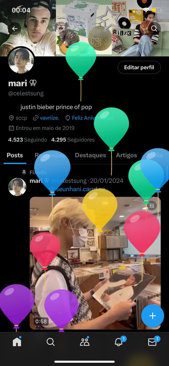 celestsung's tweet photo. FELIZ ANIVERSÁRIO PRA MIM https://t.co/Oeobp8uPZ6