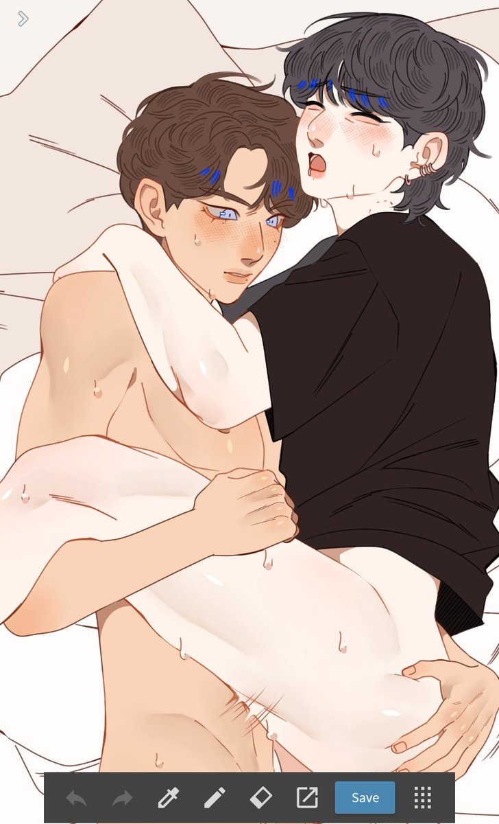 ANTOVK_'s tweet photo. VK omegaverse 🐯alfa 🐇omega Mating days :( ;˙꒳˙;):
You can see the full illustration on my patreon very soon! https://t.co/AOHuSbD5cl