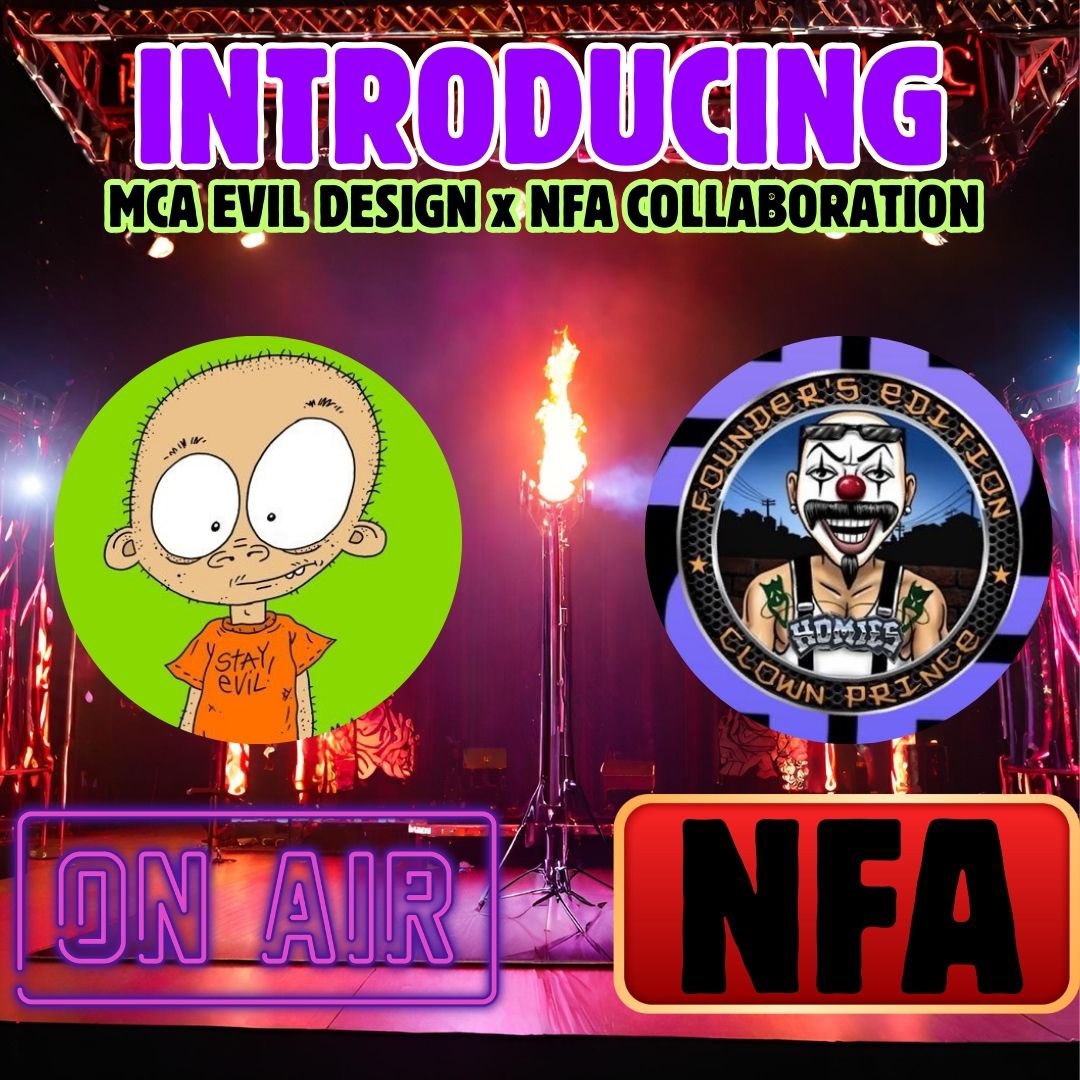 We’re excited to announce that MCA from @evil_design is collaborating with <a href="/NFA_Inc/">Non-Fungible Art Inc</a> their first Digital Collectible Toys!

Join the <a href="/NFA_Inc/">Non-Fungible Art Inc</a> x <a href="/ZinuToken/">𝗭𝗜𝗡𝗨</a> space Wednesday with MCA, to get more details!

<a href="/CRYPTOHOMIES_/">CRYPTO HOMIES CLUB</a> <a href="/SidneyRichlin/">Nifty Vicious</a> <a href="/ADigitalWorld_/">A Digital World</a> <a href="/OmilliTees/">$LEO-milli⭕️</a> #vevefam