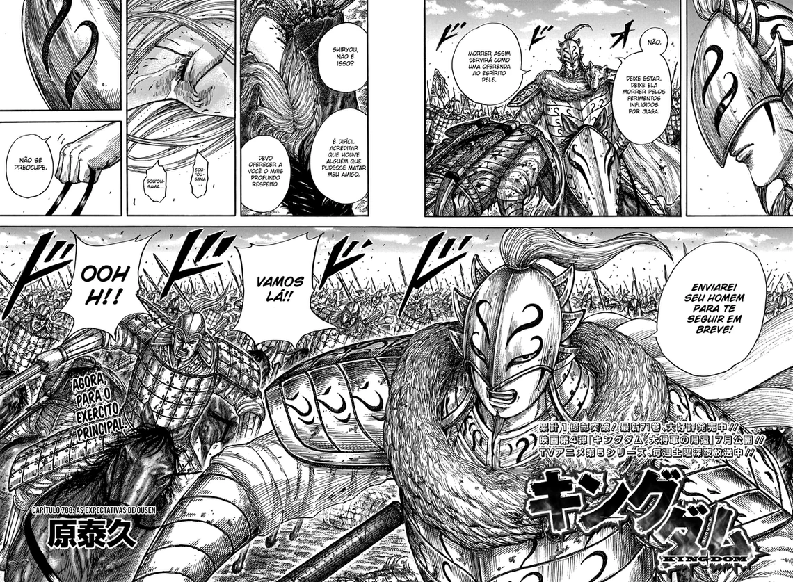 NicolasMagno31's tweet photo. #kingdom788
#kingdom_manga
Isso foi daora, o respeito do Kansaro pela proeza que Shiryou fez! Tanto que até chamou ela pelo nome e deixou ela ter uma morte natural
Não é pra qualquer um o feito dela de tankar os 2 generais e ainda levar um pra cova! Respeito pela deusa! https://t.co/93FWdYJ2CE