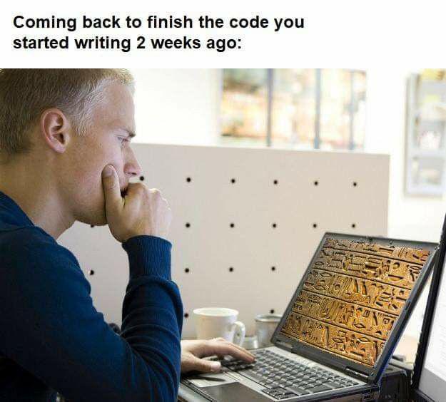 byteforces's tweet photo. Did I write it? ๐คฆ
#byteforces #memes #funny #it #coding https://t.co/KKUTPHlwqn