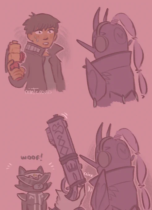 watched two toku shows with a friend so of course i mixed them up[donbrothers | den-o] 