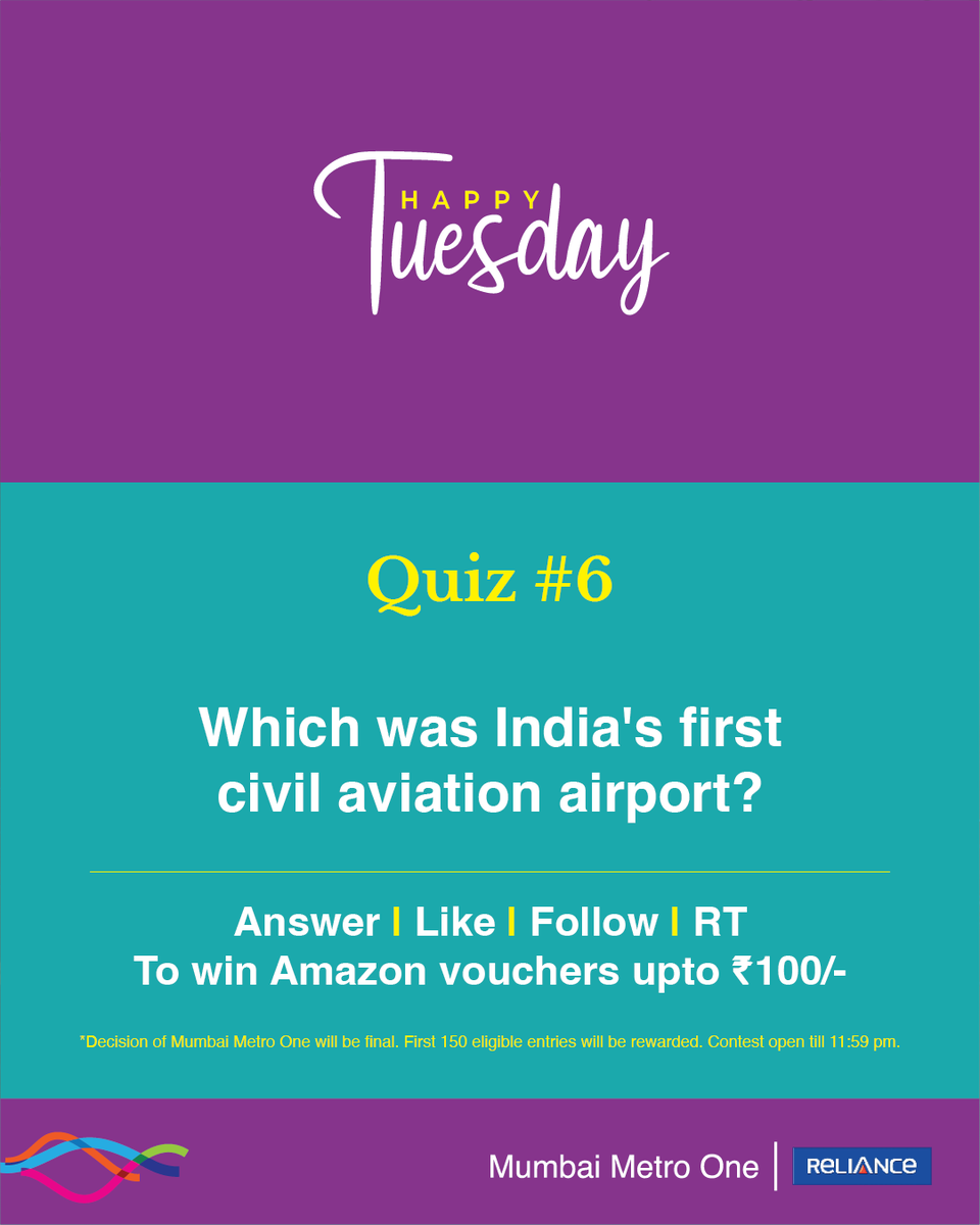 Answer this interesting question and stand a chance to win vouchers, courtesy #HappyTuesday contest. To participate - Answer, Like, Follow & Share (all compulsory). #contestalert #giveaways #amazonvoucher #mumbaimetro