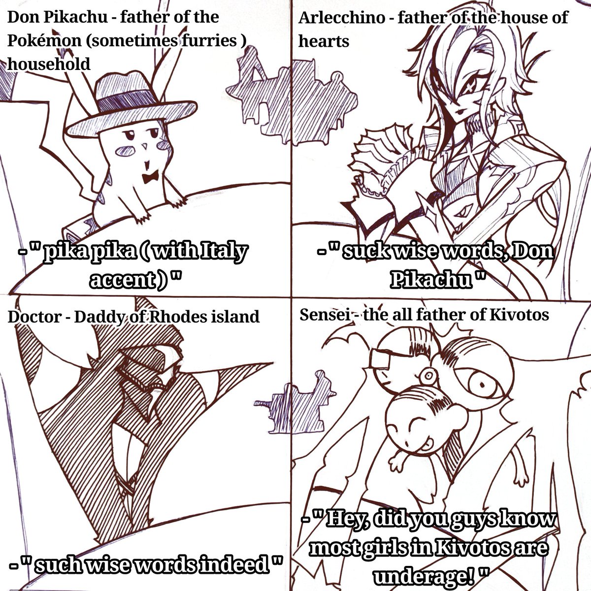 longlere's tweet photo. Stub i do for a Facebook pages
#Arknights #Pokemon #BlueArchive #Genshinlmpact https://t.co/UenPCUiNme