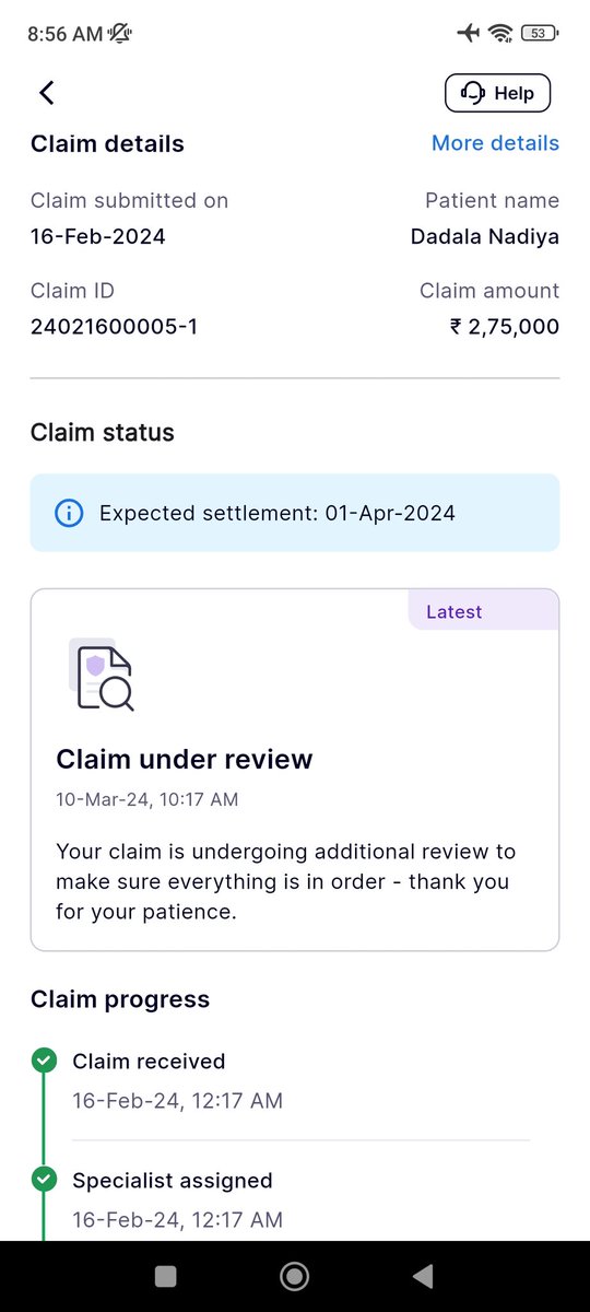 adhiknehanth's tweet photo. @ACKOSupport claim :24021600005-1 this was the wrost service provided by the acko taking 2 months to settle the claim because of your internal mistakes asking me to wait for another 20 days this is not fair hey people don't ever purchase any policy from acko they will not help u https://t.co/8cOQ7cP01I