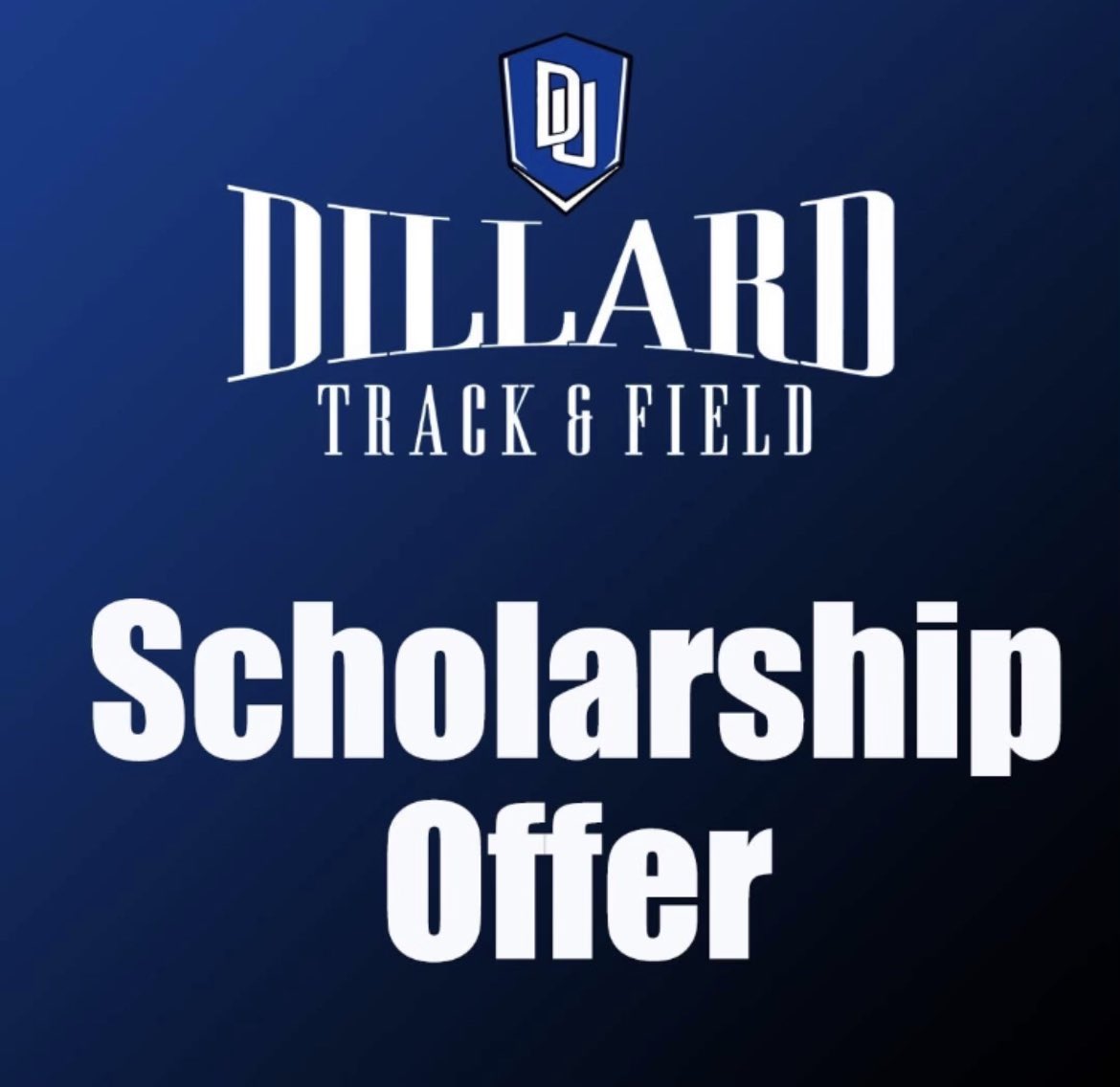 lillance7's tweet photo. Blessed to receive my first collegiate Track & Field offer from Dillard University
#BleuDevilsTrack #NAIA https://t.co/emBQwznhs1